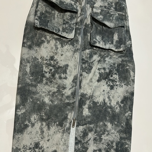 Camouflage Strapless Maxi Dress - Picture 13 of 15